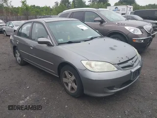 2005 Honda Civic EX z VIN 2HGES26715H543989, wystawiony jako IAAI lot #42507021 z przebiegiem 215 456 mil mil oraz . Historia ofert i sprzedaży dostępna na DreamBid. Obrazek 1.