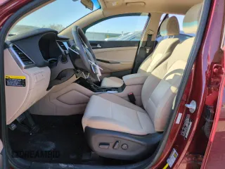 2018 Hyundai Tucson SEL z VIN KM8J3CA44JU636389, wystawiony jako Copart lot #53096545 z przebiegiem 66 430 mil mil oraz Tytuł czysty. Historia ofert i sprzedaży dostępna na DreamBid. Obrazek 7.