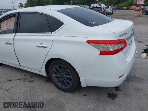 2015 Nissan Sentra S with VIN 3N1AB7AP8FY249344, listed as a IAAI auction lot 41891051 with 143,917 mi miles and . Bid and sale history available at DreamBid. Image 3.