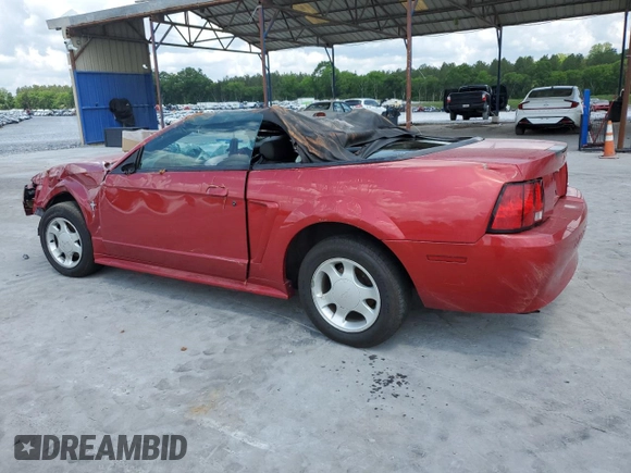 2000 Ford Mustang z VIN 1FAFP4449YF281935, wystawiony jako Copart lot #49970805 z przebiegiem 248 106 mil mil oraz Szkoda całkowita • Salvage title. Historia ofert i sprzedaży dostępna na DreamBid. Obrazek 2.