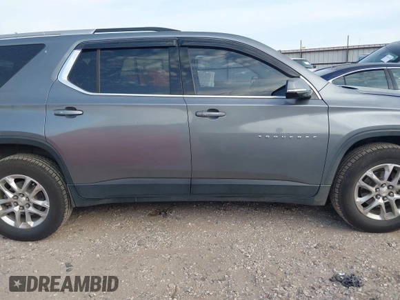 2018 Chevrolet Traverse LT Cloth with VIN 1GNERGKW3JJ254312, listed as a IAAI auction lot 41867193 with 113,082 mi miles and . Bid and sale history available at DreamBid. Image 13.