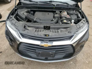 2021 Chevrolet Blazer LT with VIN 3GNKBCR44MS572298, listed as a Copart auction lot 54063235 with 43,635 mi miles and Salvage title. Bid and sale history available at DreamBid. Image 11.