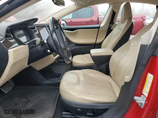 2014 Tesla Model S 60 kWh Battery with VIN 5YJSA1H1XEFP55187, listed as a Copart auction lot 84425094 with 146,075 mi miles and Clean Title. Bid and sale history available at carsss.com. Image 7.