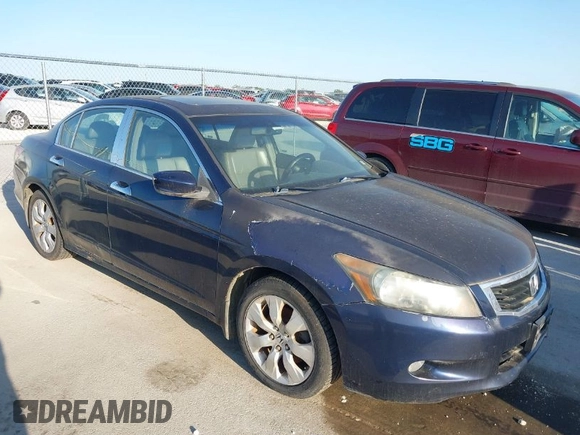 2008 Honda Accord EX-L z VIN 1HGCP36858A073167, wystawiony jako IAAI lot #42001402 z przebiegiem 276 405 mil mil oraz . Historia ofert i sprzedaży dostępna na DreamBid. Obrazek 1.