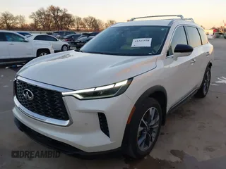 2024 Infiniti QX60 Luxe with VIN 5N1DL1FRXRC335701, listed as a IAAI auction lot 41243510 with 13,462 mi miles and . Bid and sale history available at DreamBid. Image 21.
