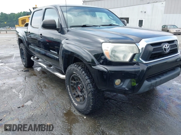 2014 Toyota Tacoma with VIN 5TFLU4EN5EX101434, listed as a IAAI auction lot 42273927 with 216,394 mi miles and . Bid and sale history available at DreamBid. Image 1.