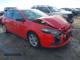 2016 Dodge Dart SXT with VIN 1C3CDFBA5GD635099, listed as a IAAI auction lot 41673755 with 104,426 mi miles and . Bid and sale history available at carsss.com. Image 1.