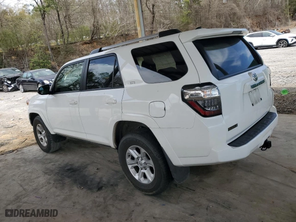 2022 Toyota 4Runner SR5 with VIN JTEEU5JR4N5264977, listed as a Copart auction lot 50719775 with 47,598 mi miles and Salvage Title. Bid and sale history available at carsss.com. Image 2.
