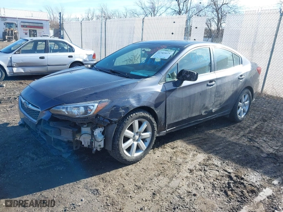 2017 Subaru Impreza with VIN 4S3GKAA62H3605343, listed as a IAAI auction lot 41703025 with 111,815 mi miles. Bid and sale history available at carsss.com. Image 18.