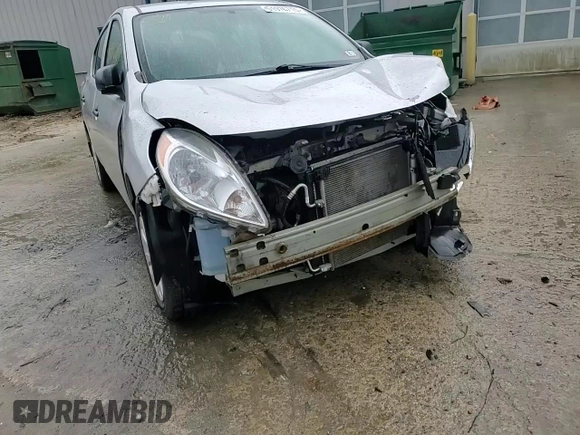 2014 Nissan Versa SV with VIN 3N1CN7AP2EL829720, listed as a Copart auction lot 51976715 with 38,914 mi miles and Salvage Title. Bid and sale history available at DreamBid. Image 11.
