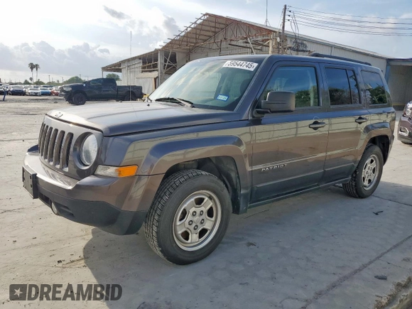 2015 Jeep Patriot Sport z VIN 1C4NJPBBXFD204557, wystawiony jako Copart lot #59544745 z przebiegiem 136 158 mil mil oraz Czysty tytuł • Clean title. Historia ofert i sprzedaży dostępna na DreamBid. Obrazek 1.