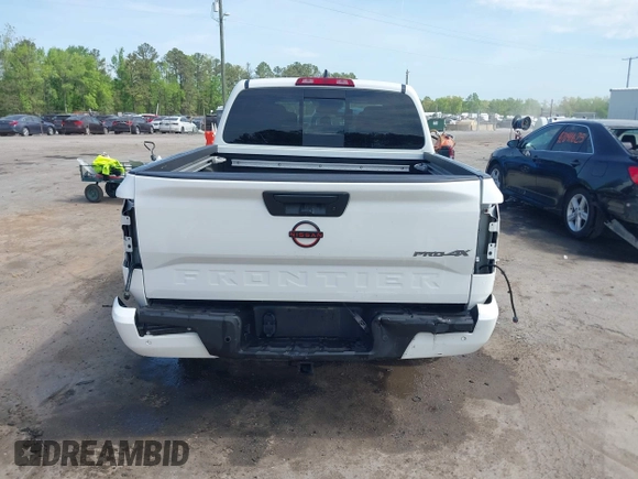 2023 Nissan Frontier Pro-4X with VIN 1N6ED1EK4PN646503, listed as a IAAI auction lot 42069729 with 40,951 mi miles and . Bid and sale history available at DreamBid. Image 16.