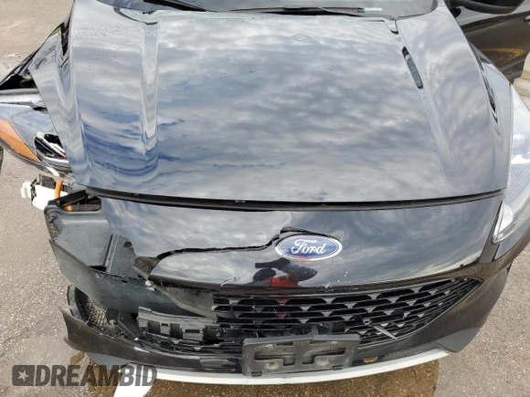 2020 Ford Escape SE Sport Hybrid with VIN 1FMCU0BZ9LUC29685, listed as a Copart auction lot 80930124 with 79,388 mi miles and Salvage title. Bid and sale history available at DreamBid. Image 13.