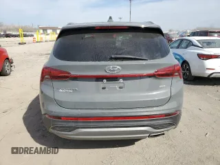 2023 Hyundai Santa Fe SE with VIN 5NMS1DAJXPH502836, listed as a Copart auction lot 48951395 with 38,282 mi miles and Salvage title. Bid and sale history available at DreamBid. Image 6.