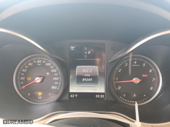 2019 Mercedes-Benz GLC with VIN WDC0G4KB5KF637932, listed as a Copart auction lot 48601585 with NaN miles and Salvage Title. Bid and sale history available at carsss.com. Image 9.