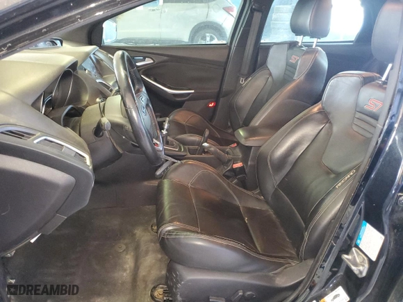 2015 Ford Focus ST with VIN 1FADP3L94FL216438, listed as a Copart auction lot 47437765 with 116,164 mi miles and Salvage Title. Bid and sale history available at carsss.com. Image 7.