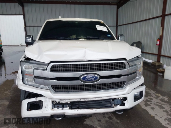 2018 Ford F-150 XL with VIN 1FTEW1E5XJFE46170, listed as a IAAI auction lot 42189558 with 132,699 mi miles and . Bid and sale history available at DreamBid. Image 6.