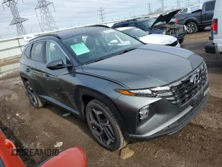 2022 Hyundai Tucson SEL with VIN 5NMJCCAE8NH141249, listed as a Copart auction lot 50431975 with 19,391 mi miles and Salvage Title. Bid and sale history available at DreamBid. Image 4.
