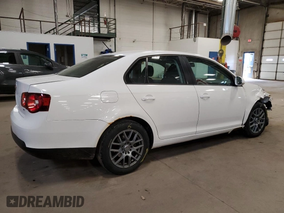 2010 Volkswagen Jetta S with VIN 3VWJZ7AJ5AM004163, listed as a Copart auction lot 54312695 with 148,160 mi miles and Salvage title. Bid and sale history available at DreamBid. Image 3.