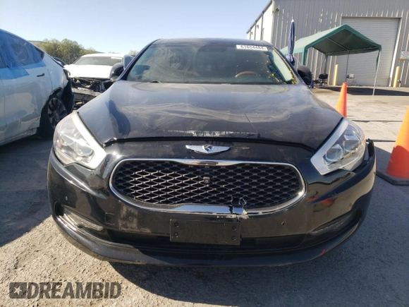 2015 Kia K900 Premium with VIN KNALU4D4XF6024167, listed as a Copart auction lot 61654484 with 34,818 mi miles and Salvage Title. Bid and sale history available at carsss.com. Image 5.
