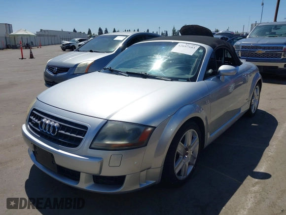 2005 Audi TT with VIN TRUUF28N551003303, listed as a IAAI auction lot 42697103 with 179,087 mi miles and . Bid and sale history available at DreamBid. Image 17.