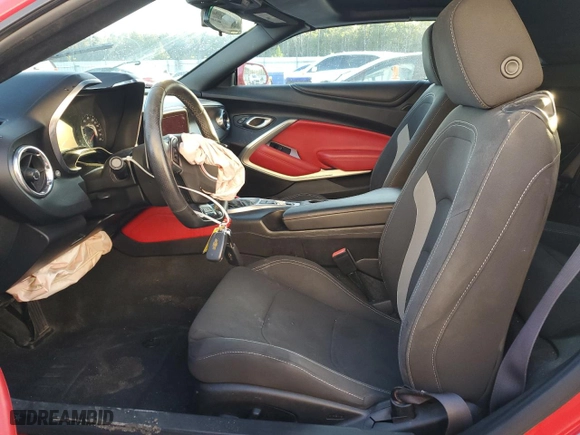 2017 Chevrolet Camaro 1SS with VIN 1G1FF3D76H0172927, listed as a Copart auction lot 45121715 with 42,114 mi miles and Salvage Title. Bid and sale history available at carsss.com. Image 7.