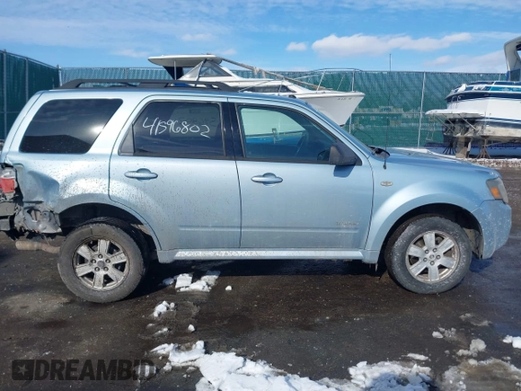 2008 Mercury Mariner with VIN 4M2CU91ZX8KJ30882, listed as a IAAI auction lot 41596802 with 204,769 mi miles. Bid and sale history available at carsss.com. Image 13.