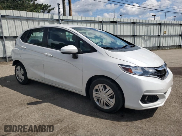 2019 Honda Fit LX with VIN 3HGGK5H48KM738272, listed as a Copart auction lot 61199795 with 44,464 mi miles and Salvage title. Bid and sale history available at DreamBid. Image 4.