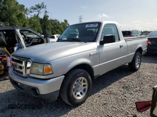 2010 Ford Ranger XL with VIN 1FTKR1AD4APA44985, listed as a Copart auction lot 59517295 with 57,541 mi miles and Salvage title. Bid and sale history available at DreamBid. Image 1.