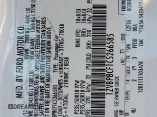 2012 Ford Mustang GT Premium with VIN 1ZVBP8CF1C5266585, listed as a Copart auction lot 44407035 with 71,651 mi miles and Salvage Title. Bid and sale history available at DreamBid. Image 14.