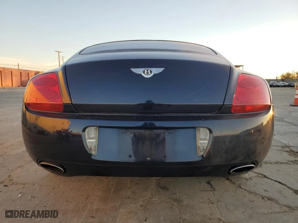 2007 Bentley Continental GT with VIN SCBCR73W77C040163, listed as a Copart auction lot 81173984 with 95,173 mi miles and Salvage Title. Bid and sale history available at carsss.com. Image 6.