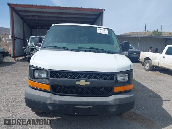 2012 Chevrolet Express Cargo Van with VIN 1GCWGFCA3C1193871, listed as a IAAI auction lot 42098096 with 227,331 mi miles. Bid and sale history available at carsss.com. Image 12.