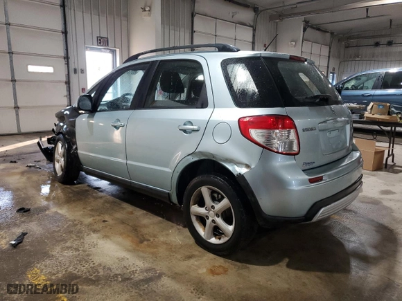 2009 Suzuki SX4 Man AWD with VIN JS2YB413296204974, listed as a Copart auction lot 43137995 with 150,833 mi miles and Salvage Title. Bid and sale history available at carsss.com. Image 2.