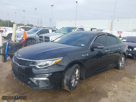 2020 Kia Optima LX with VIN 5XXGT4L34LG435819, listed as a IAAI auction lot 41382125 with 1 mi miles. Bid and sale history available at carsss.com. Image 2.