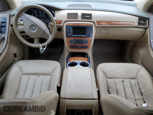 2008 Mercedes-Benz R 3.5L with VIN 4JGCB65E28A067876, listed as a Copart auction lot 48369845 with Not Provided miles and Salvage Title. Bid and sale history available at DreamBid. Image 8.
