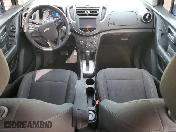 2016 Chevrolet Trax LS with VIN KL7CJNSB6GB758037, listed as a Copart auction lot 43401405 with 131,117 mi miles and Salvage Title. Bid and sale history available at carsss.com. Image 8.