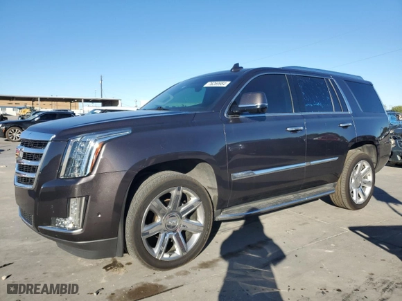2017 Cadillac Escalade Premium Luxury with VIN 1GYS4CKJ9HR378677, listed as a Copart auction lot 76269984 with 75,429 mi miles and Clean Title. Bid and sale history available at carsss.com. Image 1.
