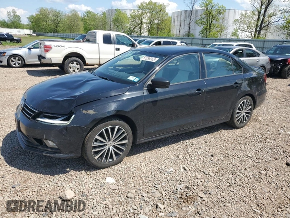 2017 Volkswagen Jetta Sport with VIN 3VWD17AJ6HM299644, listed as a Copart auction lot 57239365 with 100,067 mi miles and Salvage title. Bid and sale history available at DreamBid. Image 1.