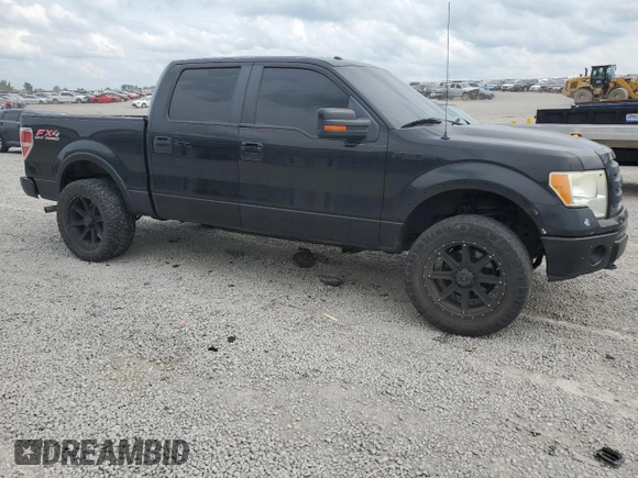2010 Ford F-150 XL with VIN 1FTFW1EV2AFD50506, listed as a Copart auction lot 55256015 with 244,565 mi miles and Clean Title. Bid and sale history available at carsss.com. Image 4.