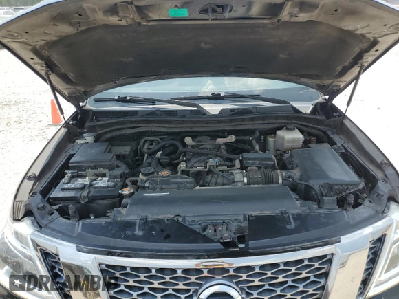 2018 Nissan Armada Platinum with VIN JN8AY2NF7J9333397, listed as a Copart auction lot 61851004 with 134,845 mi miles and Clean Title. Bid and sale history available at carsss.com. Image 12.