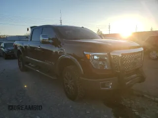 2016 Nissan Titan XD Platinum Reserve with VIN 1N6BA1F40GN505987, listed as a Copart auction lot 80798344 with 78,393 mi miles and Salvage Title. Bid and sale history available at carsss.com. Image 4.