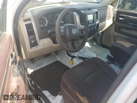 2018 Ram 1500 Big Horn with VIN 1C6RR6GT5JS161294, listed as a Copart auction lot 47290395 with 175,318 mi miles and Clean title. Bid and sale history available at DreamBid. Image 8.