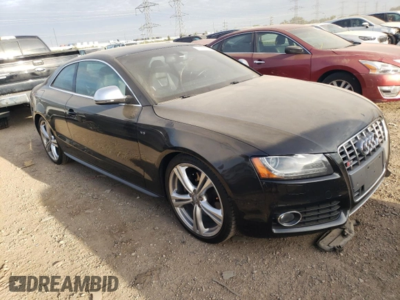 2008 Audi S5 with VIN WAURV78T18A010569, listed as a Copart auction lot 71275424 with 89,574 mi miles and Salvage Title. Bid and sale history available at carsss.com. Image 4.