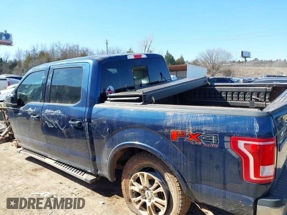2017 Ford F-150 XL with VIN 1FTEW1EF6HKE49609, listed as a IAAI auction lot 41629397 with 98,192 mi miles. Bid and sale history available at carsss.com. Image 15.