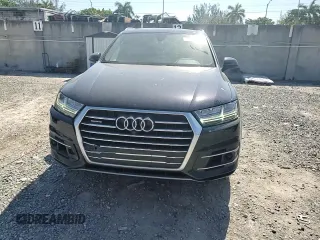 2017 Audi Q7 Premium Plus with VIN WA1LAAF74HD031710, listed as a Copart auction lot 52787805 with 57,298 mi miles and Salvage Title. Bid and sale history available at DreamBid. Image 14.