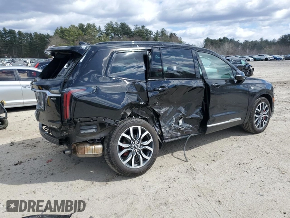2024 Cadillac XT6 AWD Sport z VIN 1GYKPGRS6RZ749292, wystawiony jako Copart lot #50844795 z przebiegiem 12 972 mil mil oraz Szkoda całkowita • Salvage title. Historia ofert i sprzedaży dostępna na DreamBid. Obrazek 3.