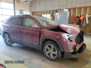 2018 GMC Terrain SLE with VIN 3GKALMEX4JL248415, listed as a Copart auction lot 44220325 with 92,737 mi miles and Salvage Title. Bid and sale history available at carsss.com. Image 4.