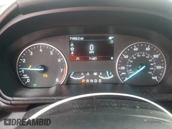 2019 Ford EcoSport Titanium z VIN MAJ3S2KE3KC261318, wystawiony jako Copart lot #47201385 z przebiegiem 71 959 mil mil oraz Szkoda całkowita • Salvage title. Historia ofert i sprzedaży dostępna na DreamBid. Obrazek 9.