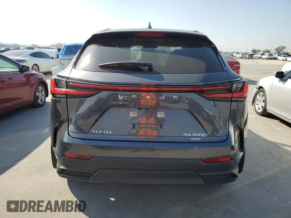 2022 Lexus NX with VIN JTJGKCEZ2N5005578, listed as a Copart auction lot 44634033 with 2,037 mi miles. Bid and sale history available at carsss.com. Image 6.