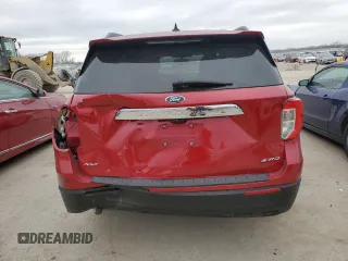 2021 Ford Explorer XLT with VIN 1FMSK8DH9MGA82756, listed as a Copart auction lot 47568855 with 131,186 mi miles and Salvage Title. Bid and sale history available at carsss.com. Image 6.